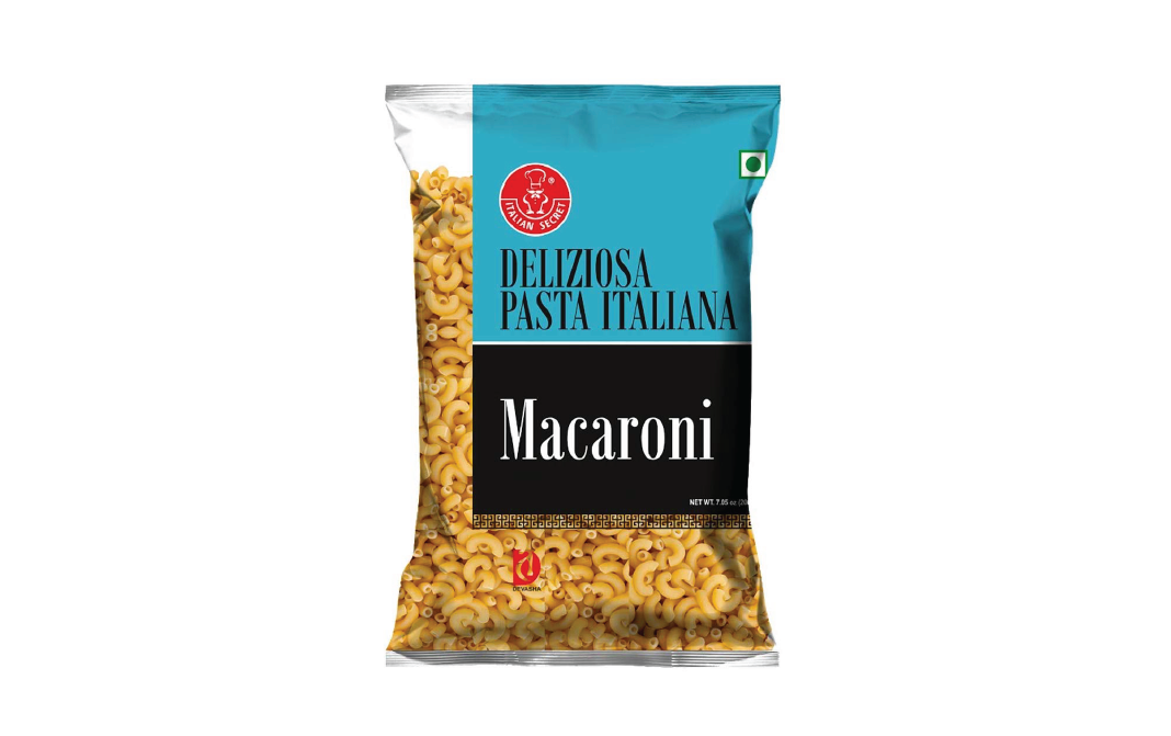Italian Secret Deliziosa Pasta Italiana Macaroni   Pack  200 grams